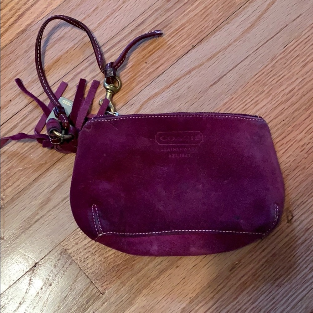 Coach wallet wristlet